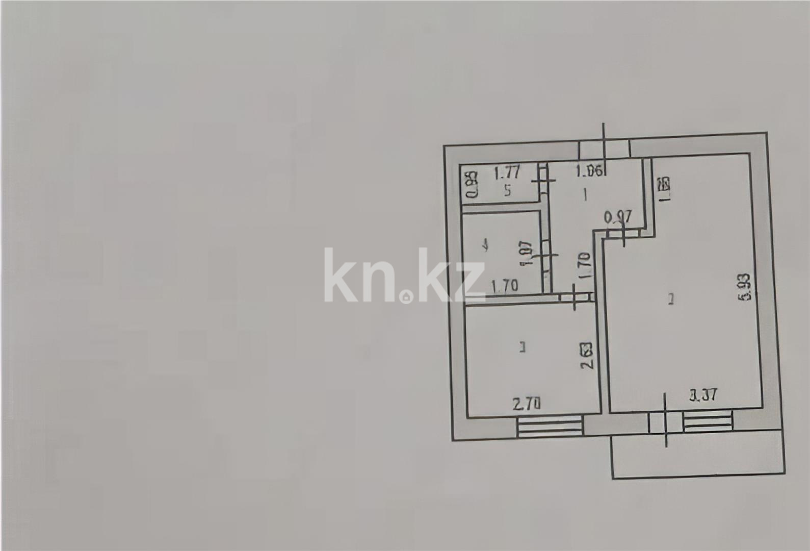 Продажа 1-комнатной квартиры, 35.5 м² в Астане - фото 2