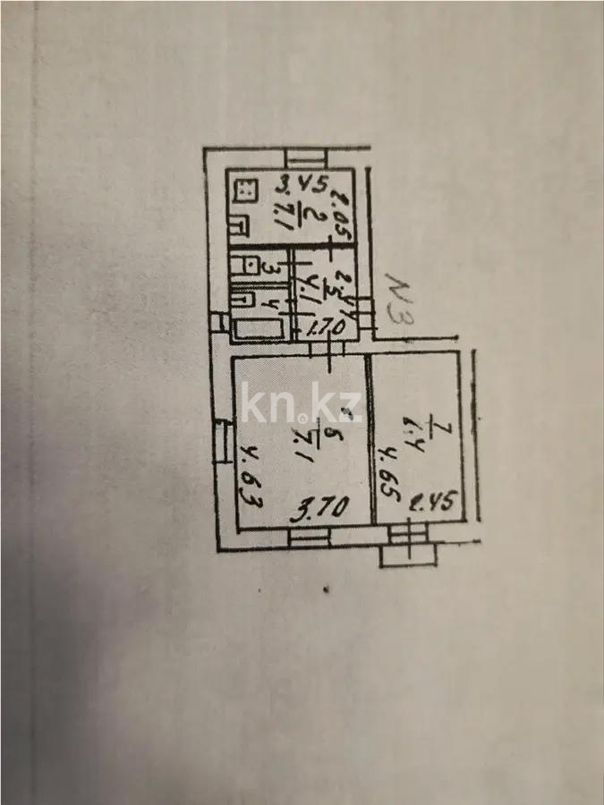 Продажа 2-комнатной квартиры, 43.2 м², ул. Манаса, дом  61 в Алматы - фото 5