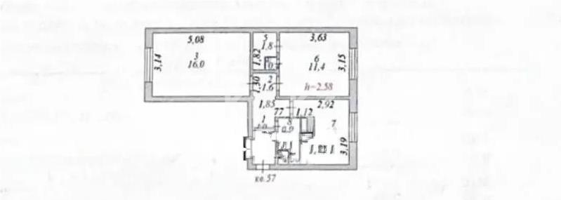 Продажа 2-комнатной квартиры, 46 м² в Астане - фото 5