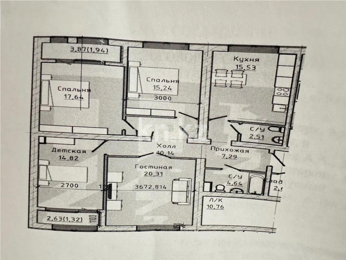 Продажа 4-комнатной квартиры, 117 м² в Астане - фото 7
