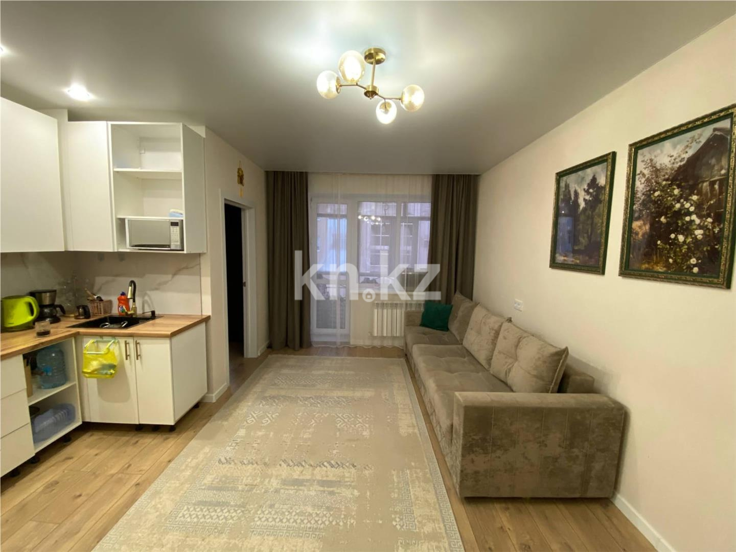 Продажа 2-комнатной квартиры, 39.5 м² в Астане