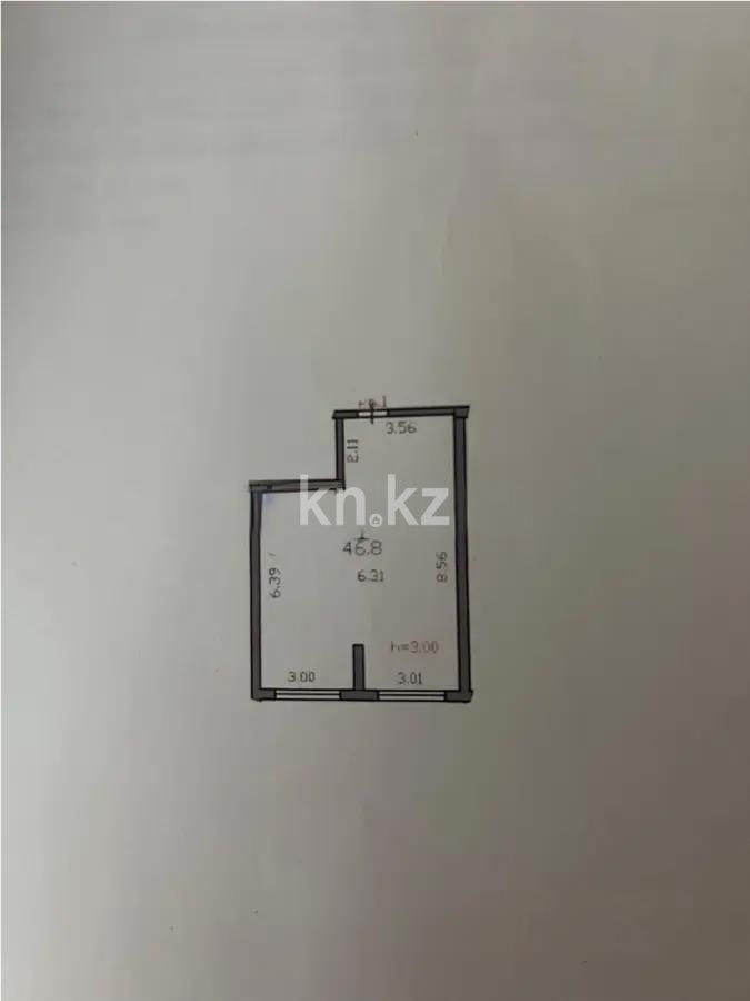 Продажа 1-комнатной квартиры, 47 м², ул. Момышулы, дом  100 стр в Алматы