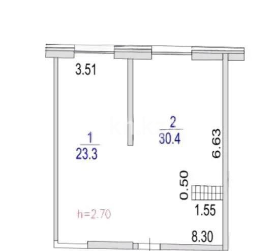 Продажа 2-комнатной квартиры, 53.7 м² в Алматы - фото 6