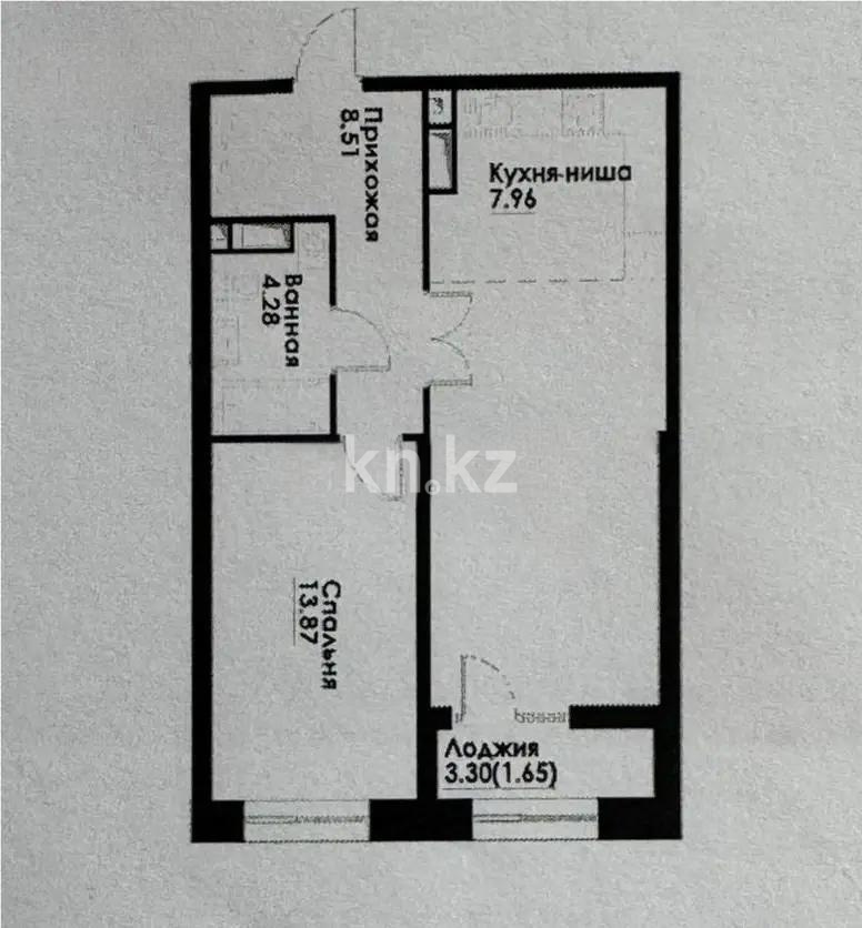 Продажа 2-комнатной квартиры, 55 м², ул. Навои, дом  30а/1 в Алматы