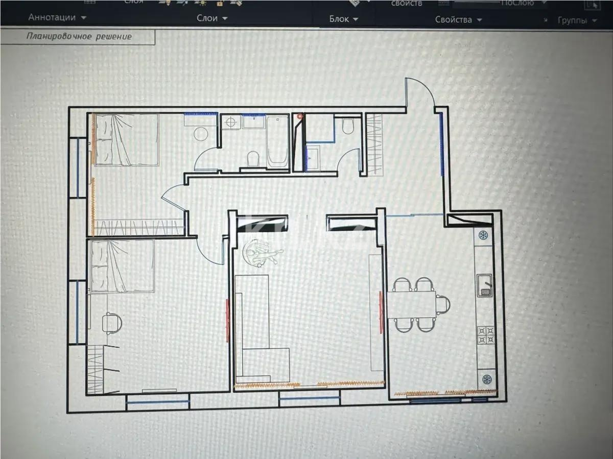 Продажа 3-комнатной квартиры, 93 м² в Астане - фото 6