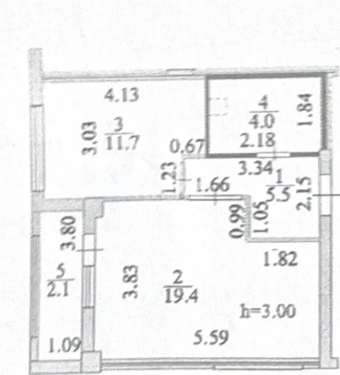 Продажа 2-комнатной квартиры, 42.7 м² в Астане - фото 6
