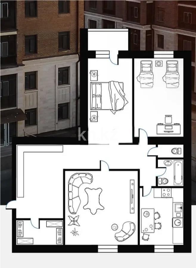 Продажа 3-комнатной квартиры, 112 м² в Караганде