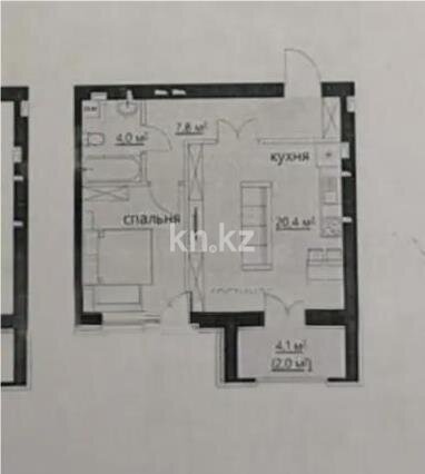 Продажа 2-комнатной квартиры, 46 м² в Караганде