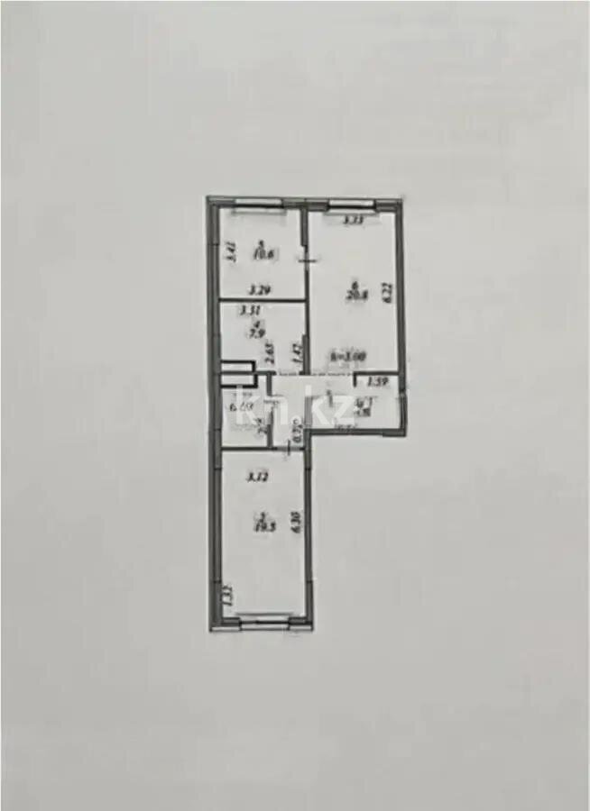 Продажа 3-комнатной квартиры, 74.1 м² в Астане - фото 6