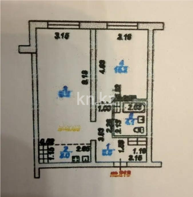 Продажа 2-комнатной квартиры, 51 м² в Алматы - фото 6