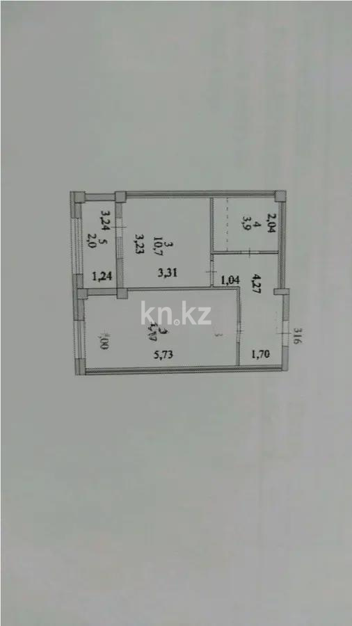 Продажа 1-комнатной квартиры, 41.5 м², ул. Байтурсынова, дом  67 в Астане