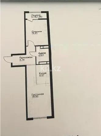 Продажа 2-комнатной квартиры, 52 м² в Алматы