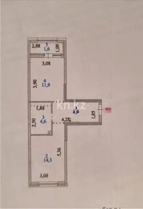 Продажа 1-комнатной квартиры, 41 м² в Астане - фото 4