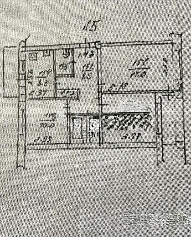 Продажа 3-комнатной квартиры, 64 м² в Алматы