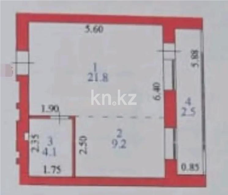 Продажа 1-комнатной квартиры, 37.9 м² в Астане - фото 5