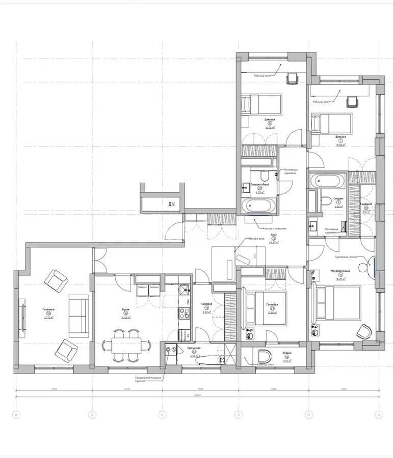 Продажа 5-комнатной квартиры, 165 м² в Астане