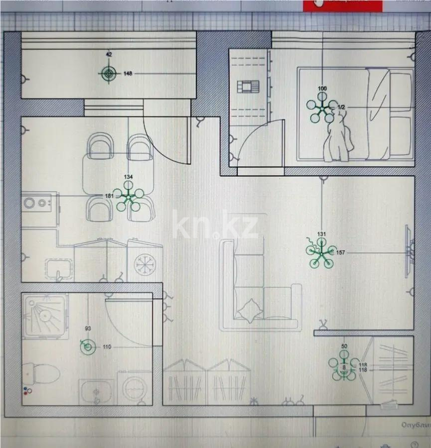 Продажа 2-комнатной квартиры, 36 м² в Астане - фото 5