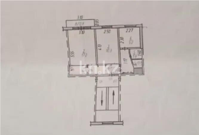 Продажа 2-комнатной квартиры, 44 м² в Темиртау - фото 5