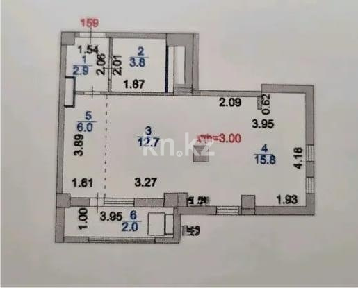 Продажа 2-комнатной квартиры, 43.5 м² в Астане - фото 6