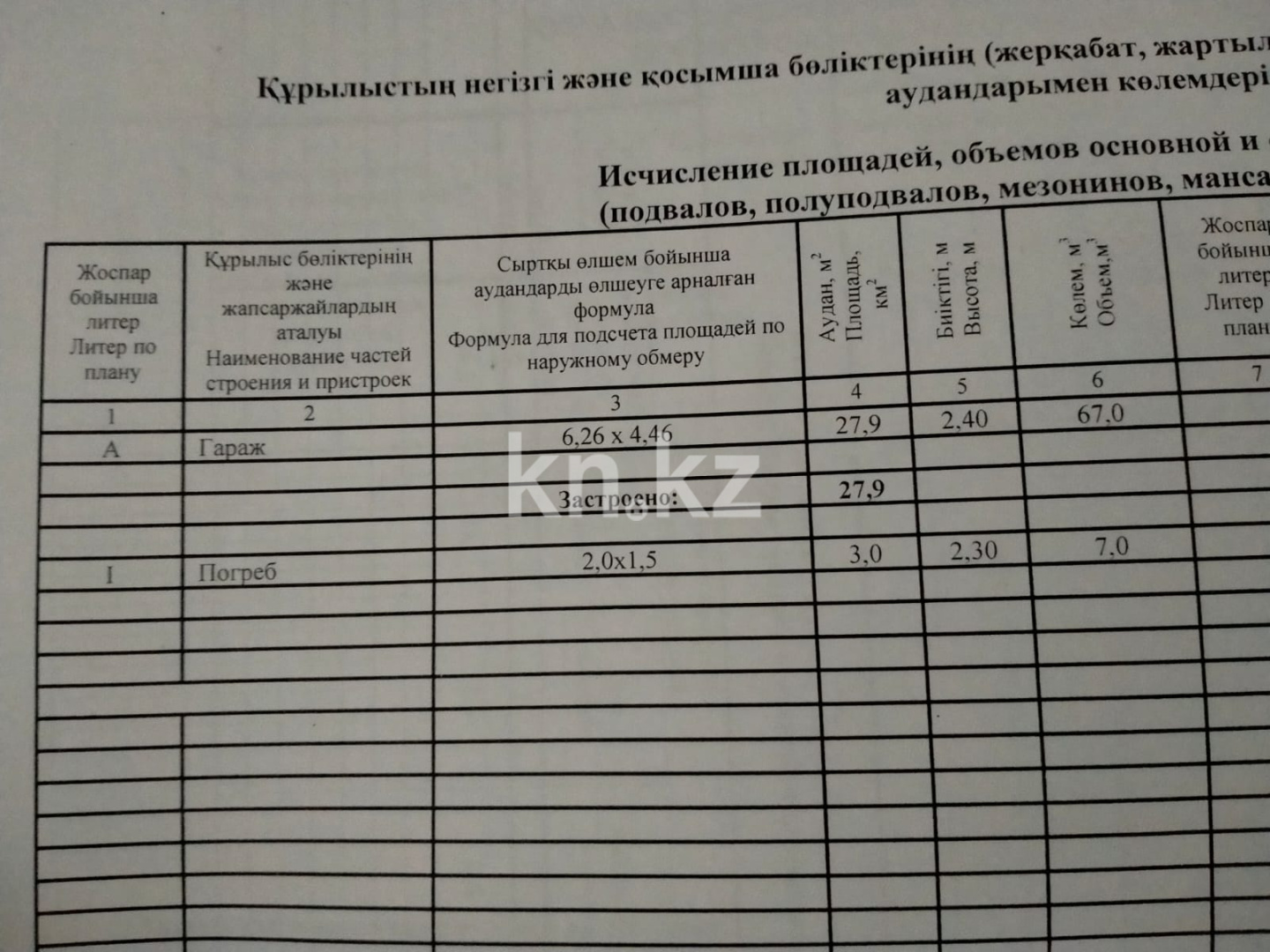 Продажа гаража, 27.9 м² в Караганде - фото 5