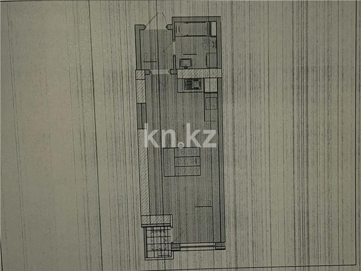 Продажа 1-комнатной квартиры, 29.5 м², ул. Ауэзова, дом  2/8 в Алматы - фото 2