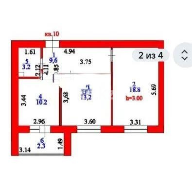 Продажа 2-комнатной квартиры, 58 м² в Астане - фото 4