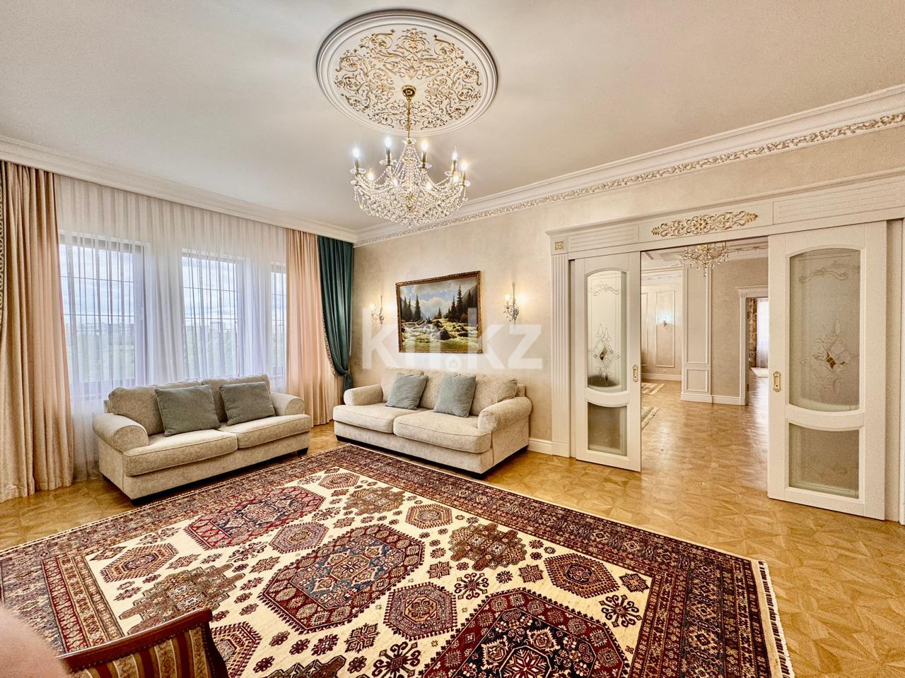 Продажа 4-комнатной квартиры, 213.3 м², ул. Панфилова, дом  12 - ул. Шевченко в Астане - фото 22