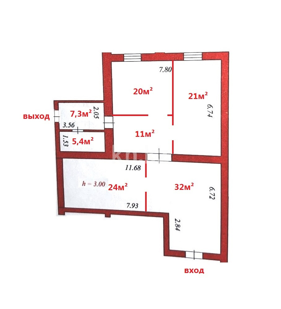 Продажа помещения, 120 м² в Астане - фото 2
