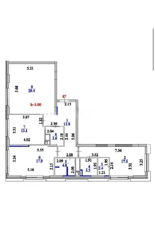 Продажа 3-комнатной квартиры, 104.2 м² в Астане - фото 5