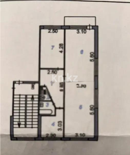 Продажа 3-комнатной квартиры, 62 м² в Караганде - фото 6