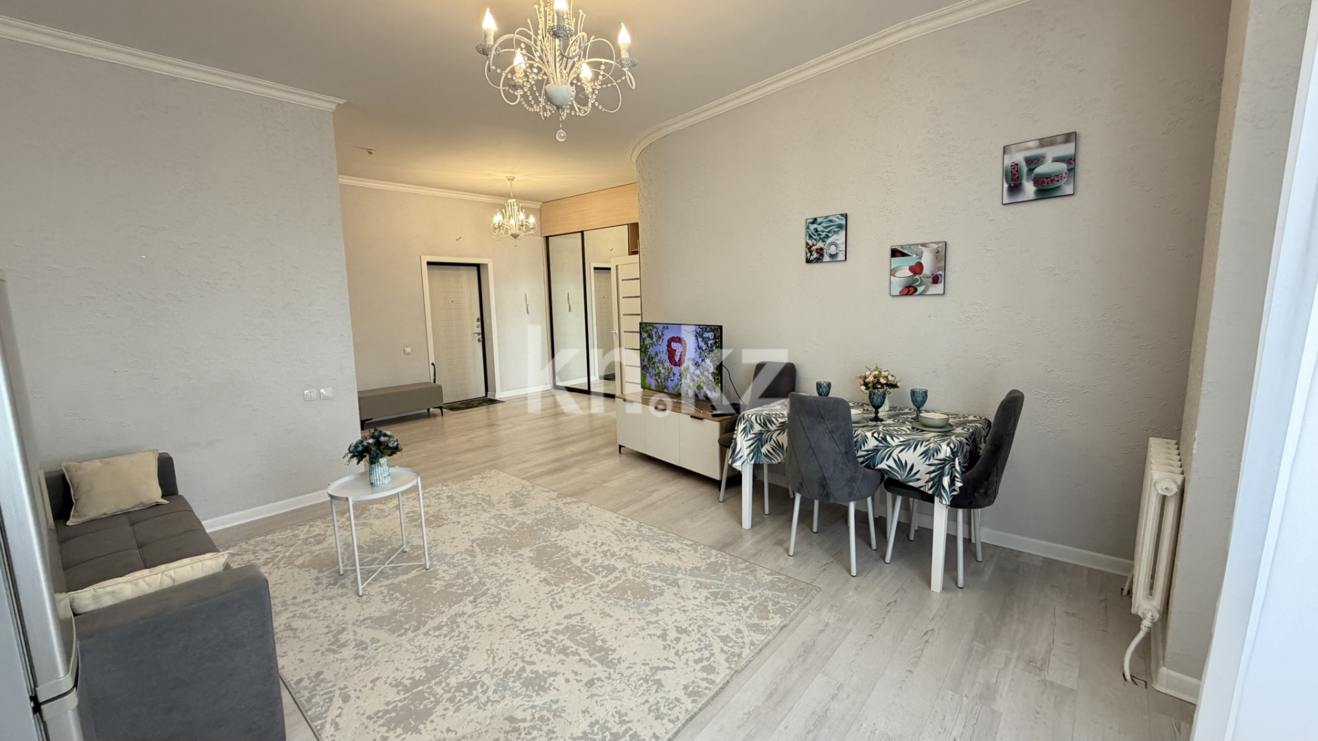 Аренда 2-комнатной квартиры посуточно, 54 м² в Астане - фото 18