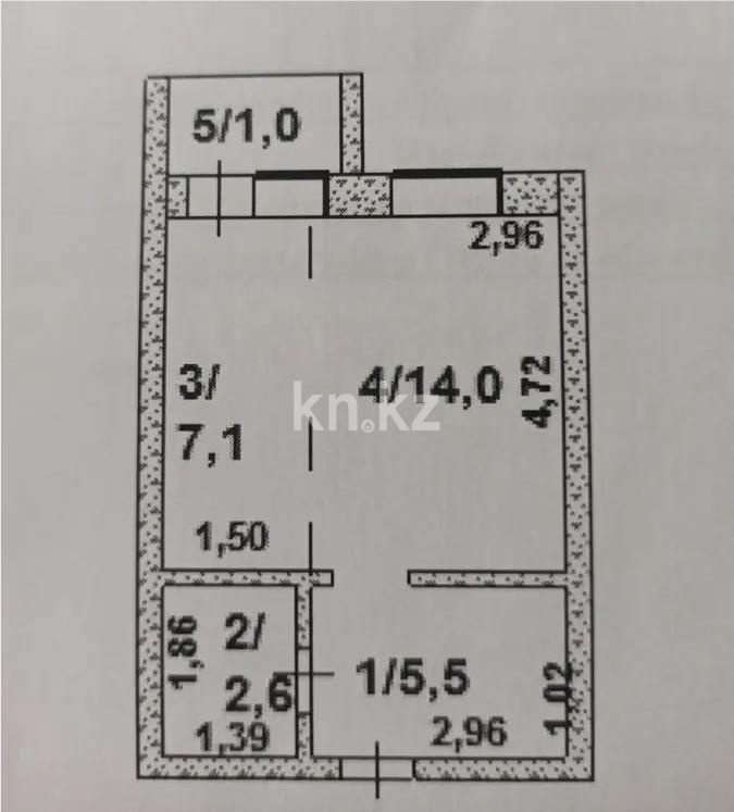 Продажа 1-комнатной квартиры, 30 м² в Астане - фото 2