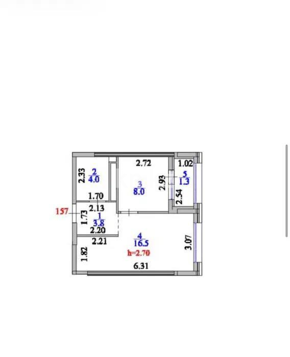 Продажа 1-комнатной квартиры, 33 м², ул. Е-915, дом  13 в Астане