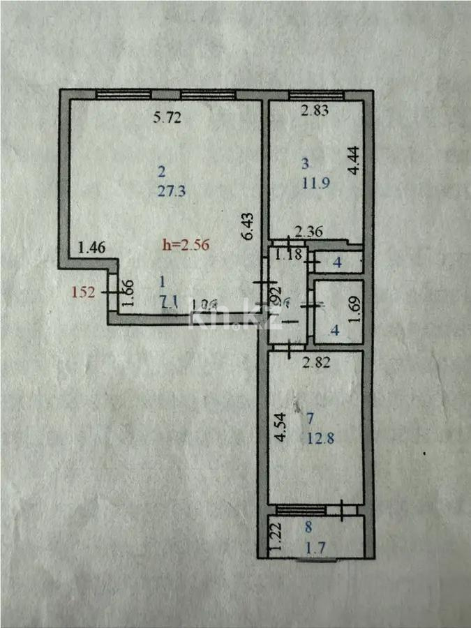 Продажа 2-комнатной квартиры, 67 м² в Астане - фото 6