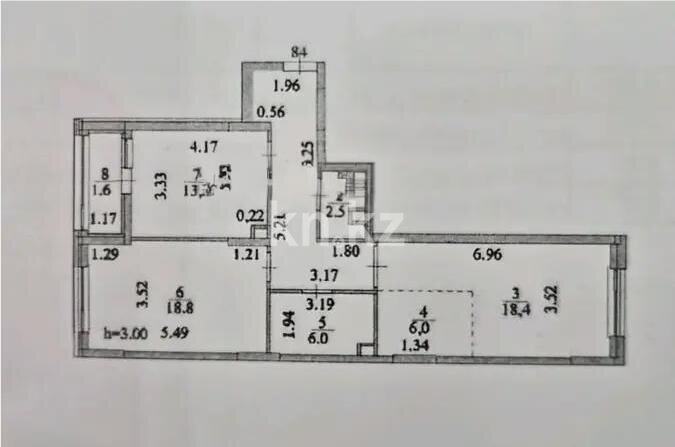 Продажа 3-комнатной квартиры, 105 м² в Астане - фото 3