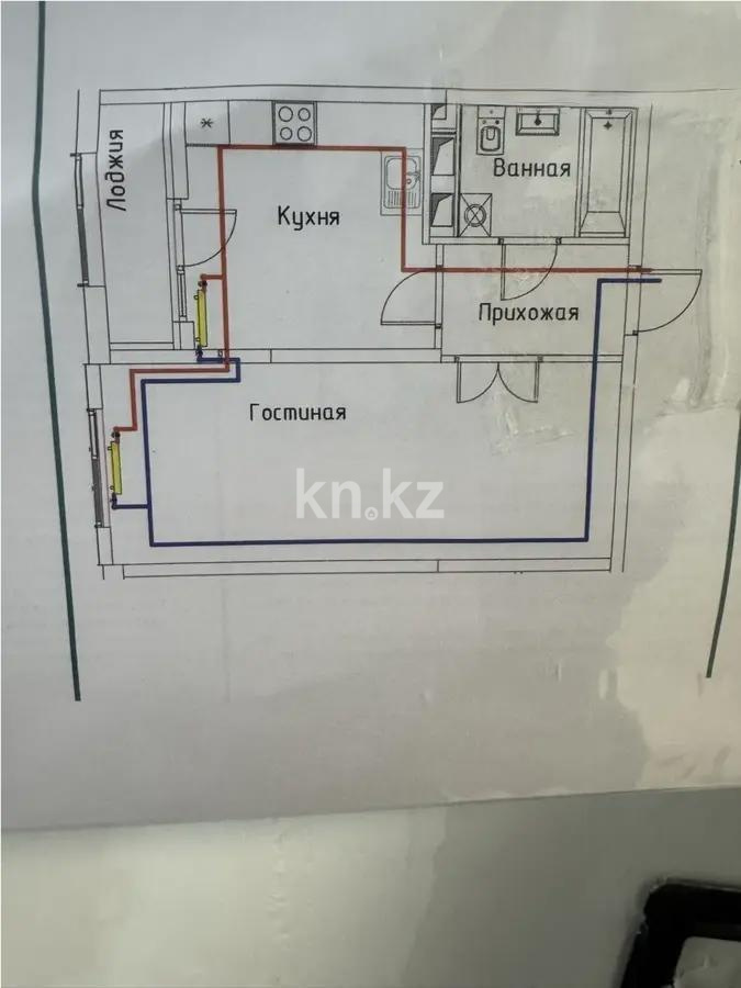 Продажа 1-комнатной квартиры, 45.1 м², ул. Навои, дом  30а/1 в Алматы - фото 5