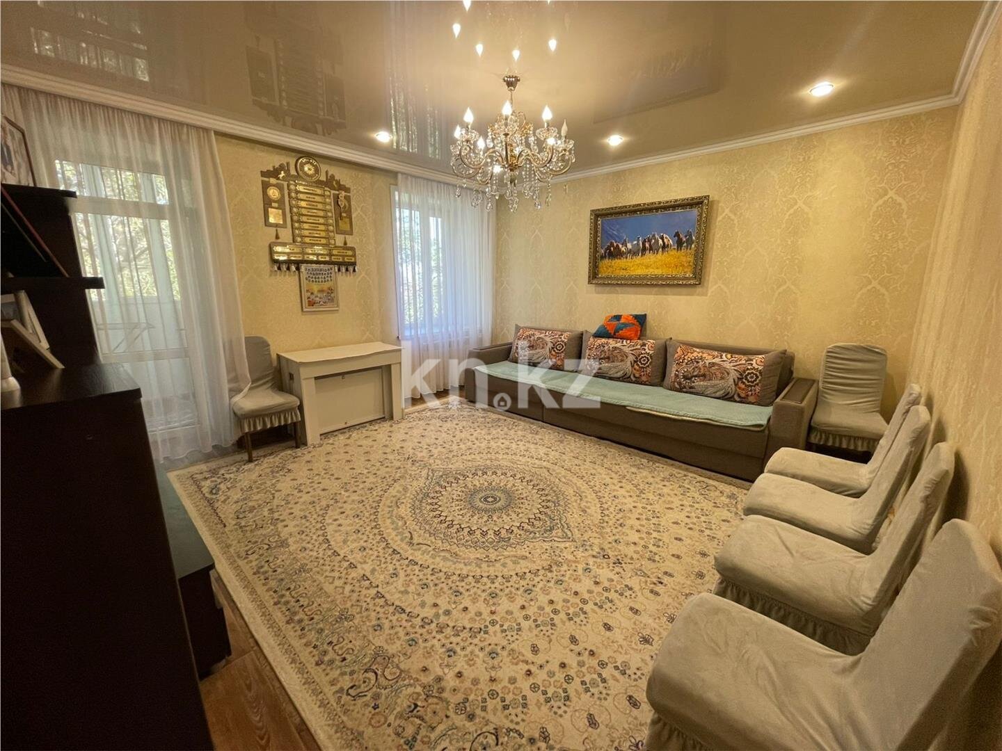 Продажа 3-комнатной квартиры, 77 м² в Караганде