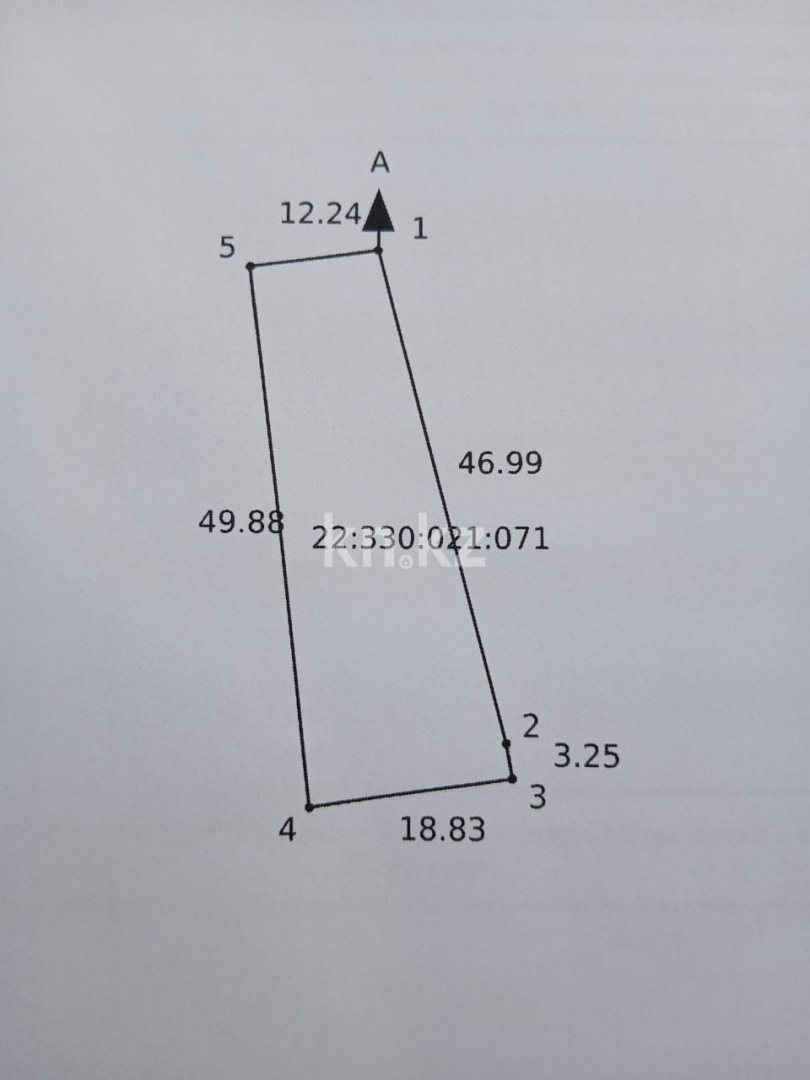 Продажа земельного участка, 779 м², ул. Жибек Жолы в Шымкенте