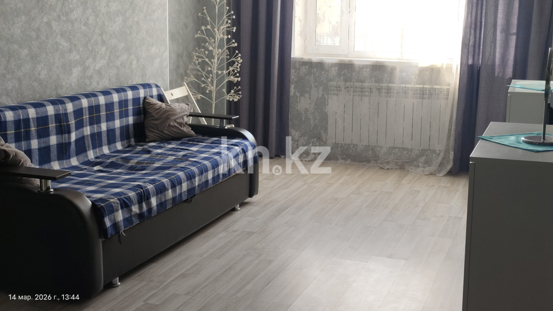 Аренда 2-комнатной квартиры посуточно, 60 м² в Астане