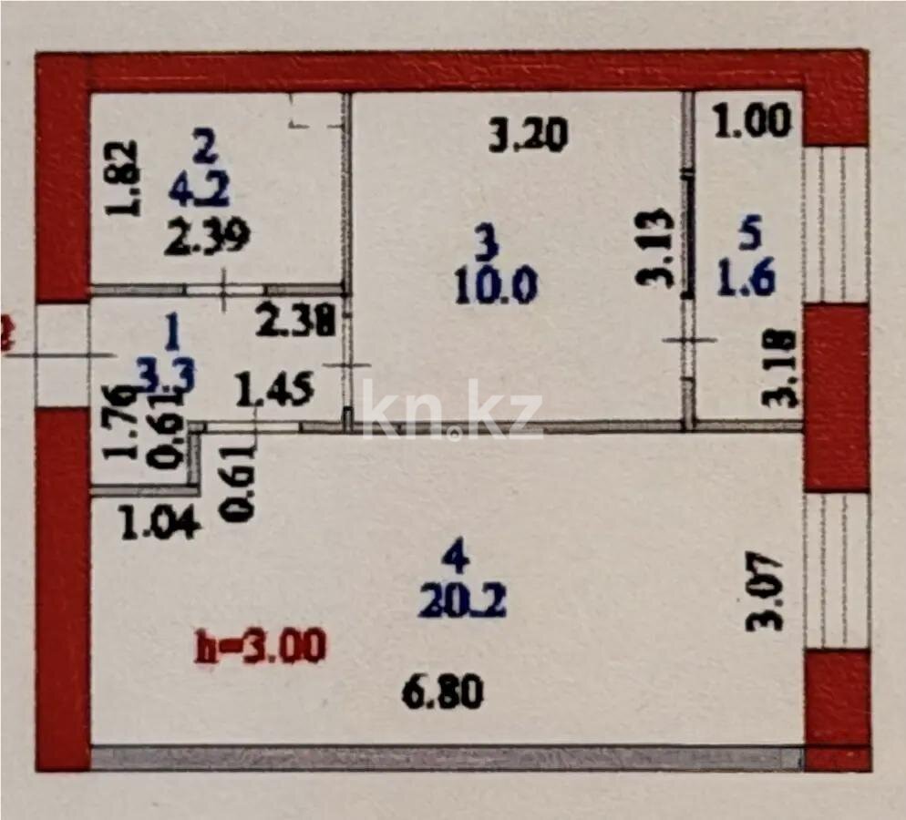 Продажа 2-комнатной квартиры, 36.8 м² в Астане - фото 5