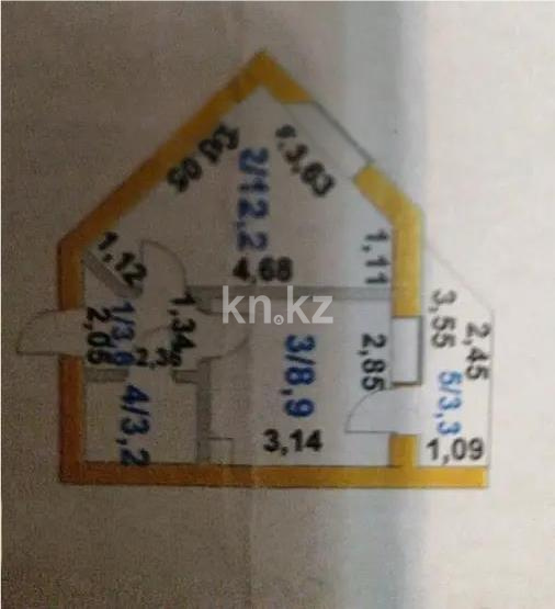 Продажа 1-комнатной квартиры, 30 м² в Астане