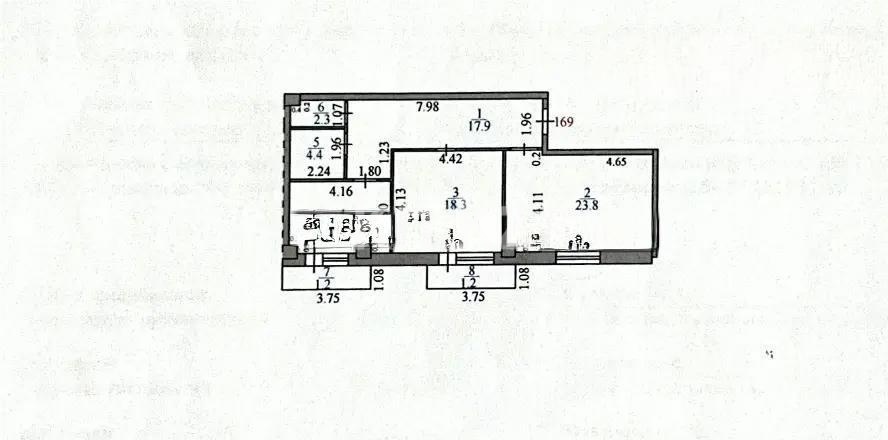 Продажа 2-комнатной квартиры, 80 м² в Караганде - фото 8