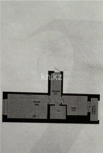 Продажа 1-комнатной квартиры, 43.5 м², ул. Баглановой, дом  23 стр в Астане