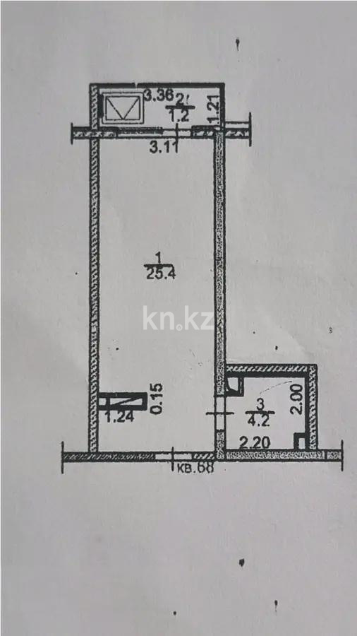 Продажа 1-комнатной квартиры, 30 м² в Алматы - фото 5