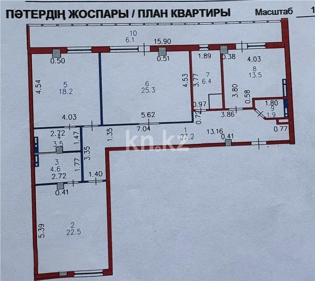 Продажа 3-комнатной квартиры, 125 м² в Астане - фото 4