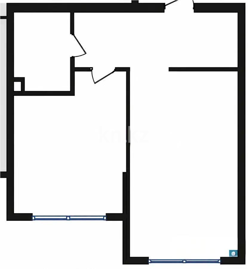 Продажа 2-комнатной квартиры, 53.25 м² в Алматы