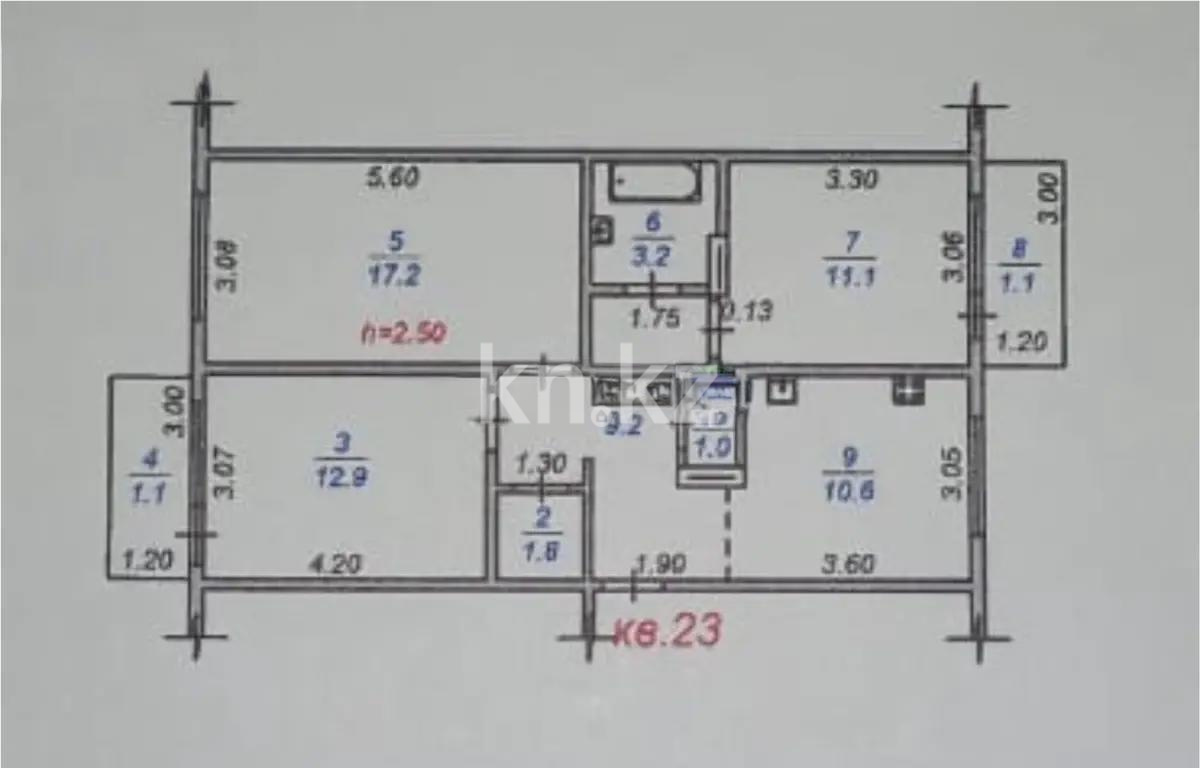 Продажа 3-комнатной квартиры, 72 м², ул. Дунентаева, дом  32 в Алматы - фото 6