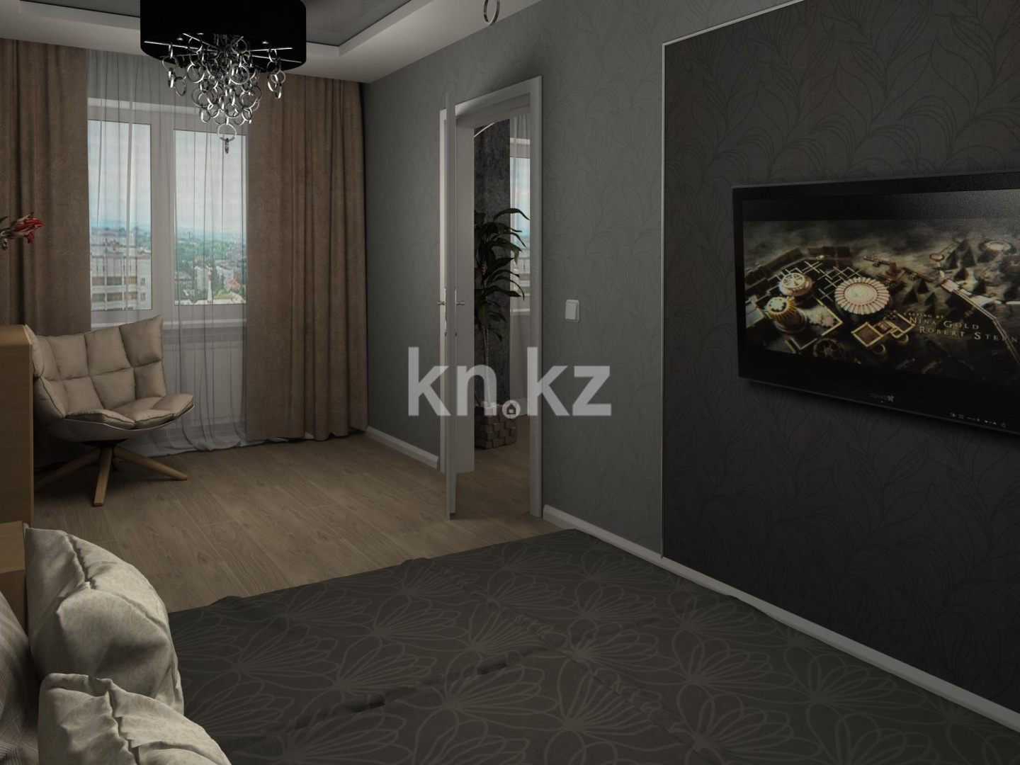 Аренда 1-комнатной квартиры посуточно, 36 м², ул. Гоголя, дом  53 в Караганде - фото 4