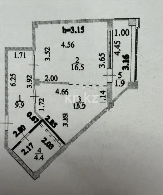 Продажа 1-комнатной квартиры, 45 м² в Астане - фото 4