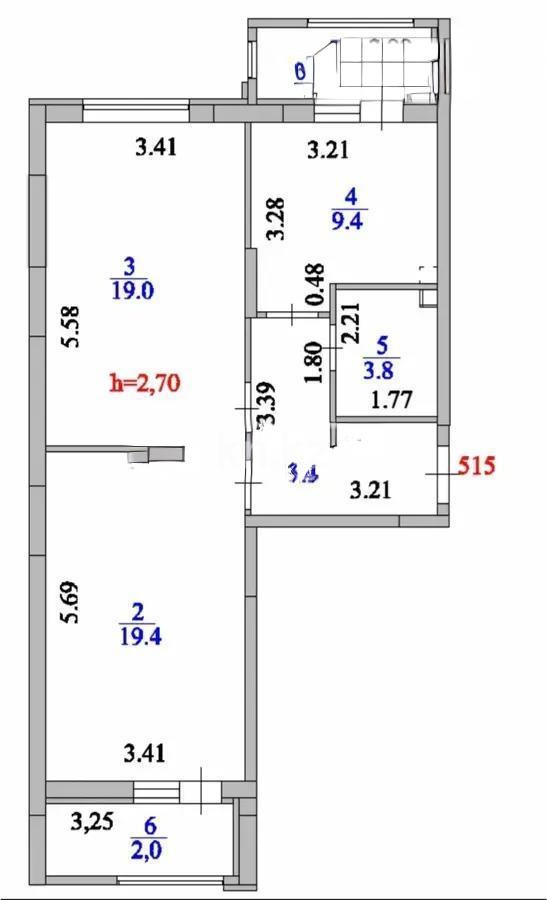 Продажа 2-комнатной квартиры, 63 м², ул. Е-430, дом  3 в Астане - фото 5